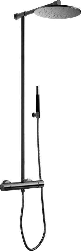 Tapwell TVM300-150 Brushed Black Chrome