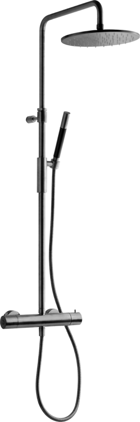 Tapwell TVM7200-150 Brushed Black Chrome