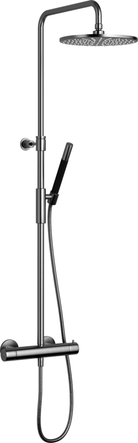 Tapwell TVM7200-160 Brushed Black Chrome