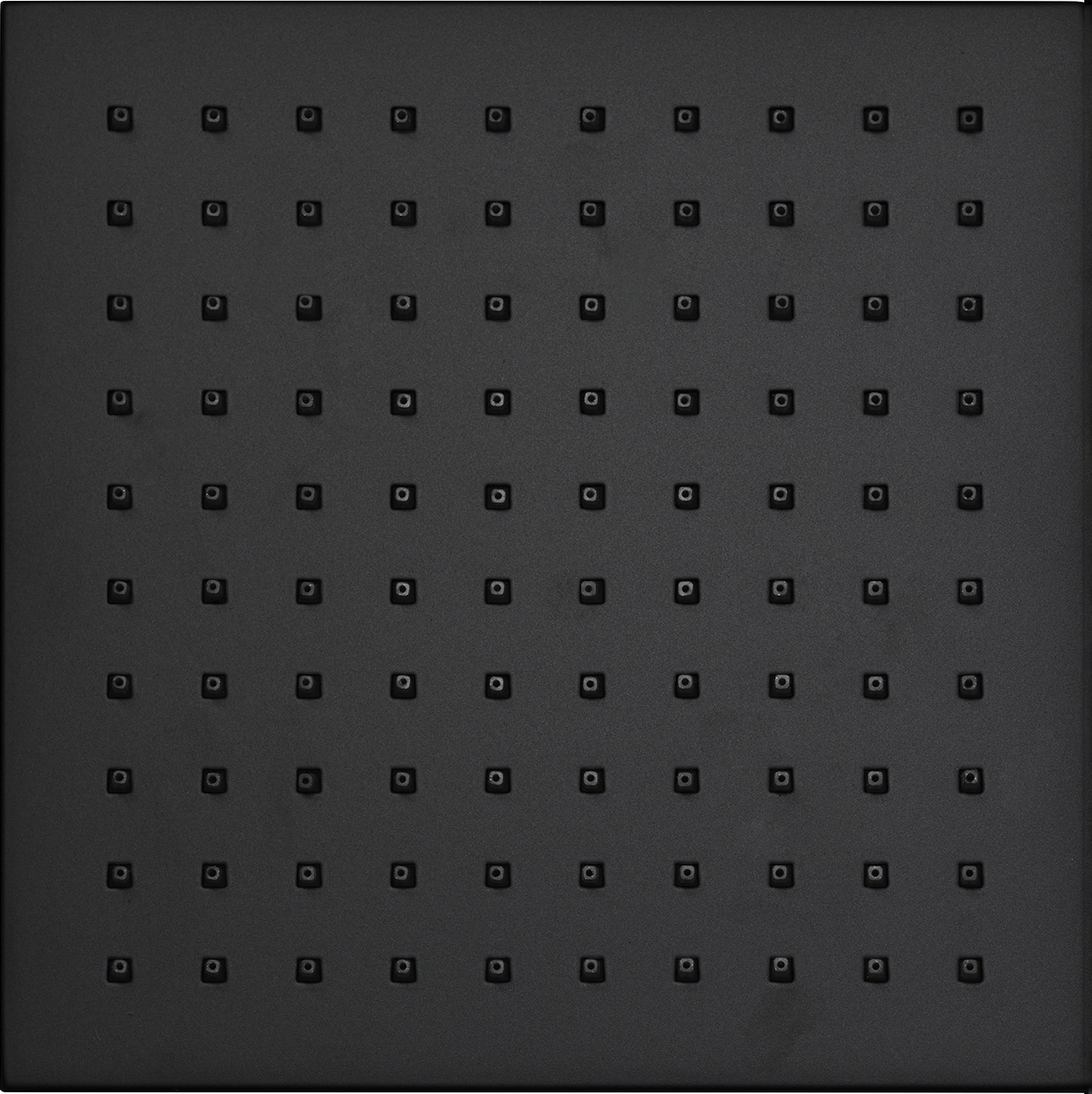Tapwell ZSOF075 Mattsvart, 200x200 mm